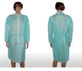 Dikişli Manşet Koruyucu İzolasyon Elbise Su geçirmez Elastik Tek kullanımlık