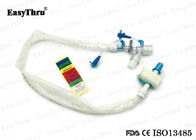 Kapalı emme sistemi için tıbbi sınıf PVC tek kullanımlık emici kateter 40cm uzunlukta